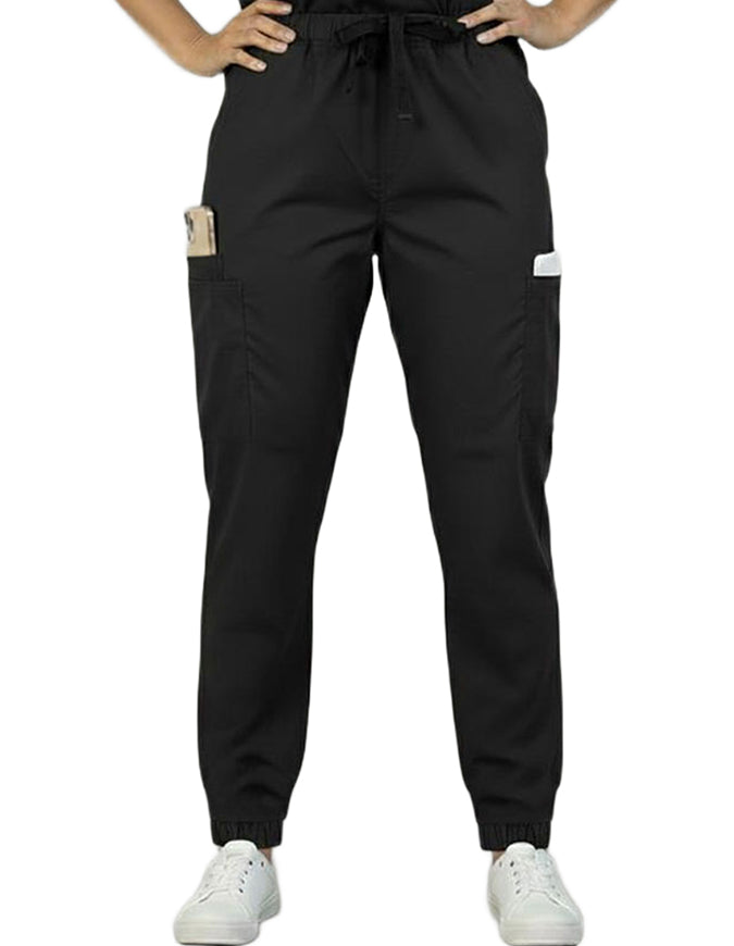 HeedFit Unisex Three Spacious Cargo Drawstring Scrub Pant