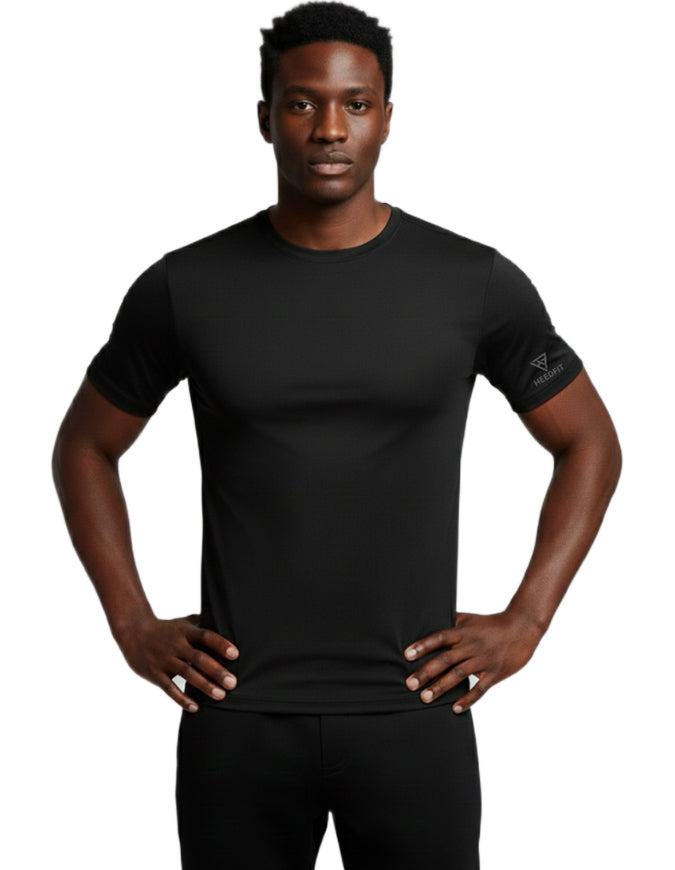 HeedFit Men 28 Inch Moisture Wicking Performance Tee