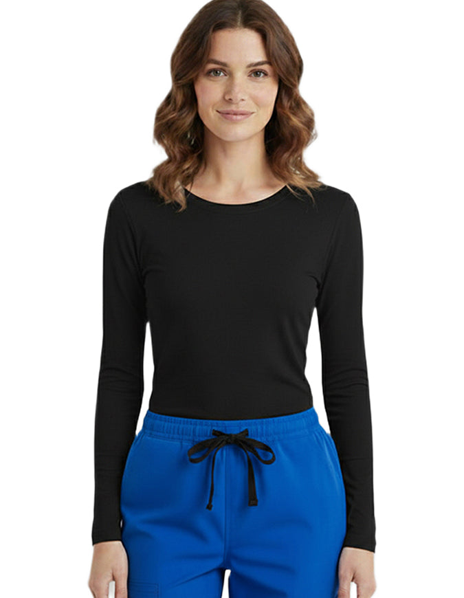 HeedFit Women's Classic Fit Long Sleeve Underscrub