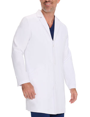 Healing Hands Men's Lab Coat in White