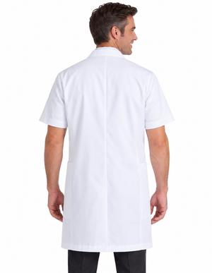 Labcoat HQ Men's 5-Pocket 37" Short Sleeve Lab Coat