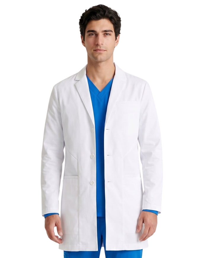 Labcoat HQ Men's 6-Pocket 35" 3-Button Lab Coat