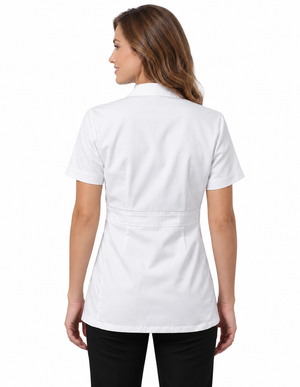 Labcoat HQ Women's 28 Inch Consultation Short Sleeve Lab Coat