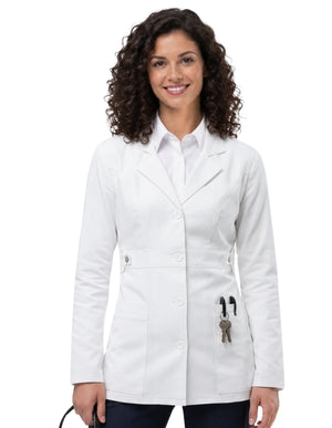 Labcoat HQ Women's 28" Tab-Waist 100% Cotton Lab Coat