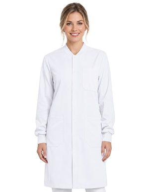 Labcoat HQ Unisex 40" Snap Front 100% Cotton Lab Coat