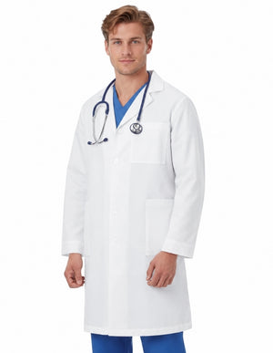 Labcoat HQ 40" Men's 5 Pocket Cotton Lab Coat