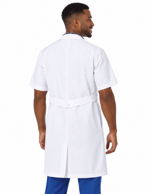 Labcoat HQ 40" Men's 5 Pocket Short Sleeve Lab Coat
