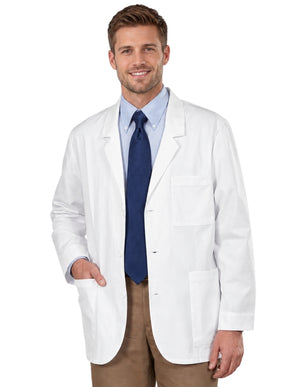 Labcoat HQ 30'' Men's Consultation Cotton Lab Coat