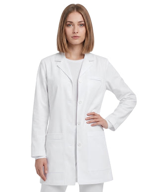 Labcoat HQ 32 Inches Ladies Trench Style Short Lab Coat