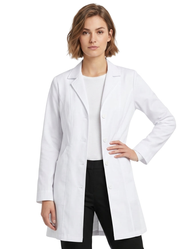 Labcoat HQ Women's Double Curve Pocket Stretch Lab Coat