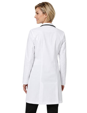 Labcoat HQ Women's 35 inch Stand Up Collar Cotton Labcoat