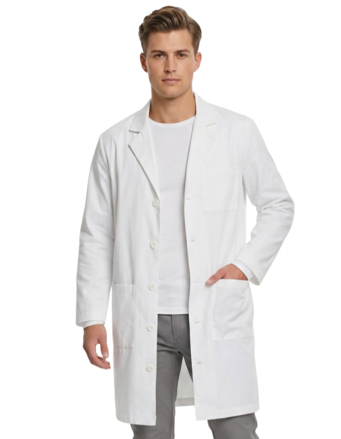 Labcoat HQ Men's 41.5 inch Three Pocket Medical Lab Coat