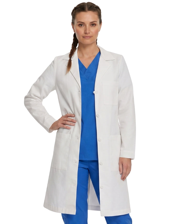 Labcoat HQ 36.25 Inch Women's Notch Collar Lab Coat
