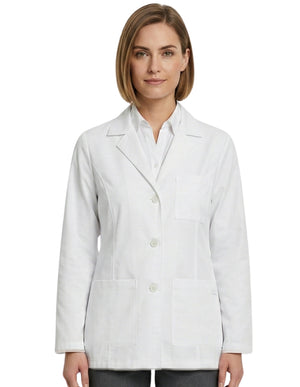 Labcoat HQ Women's 31.25 inch Three Pocket Medical Lab Coat