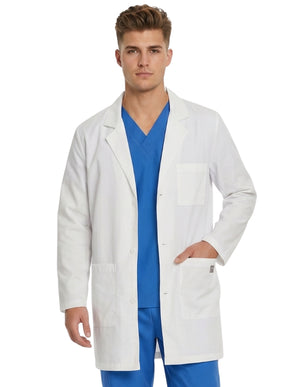 Labcoat HQ 35 Inch Unisex Three Button Medical Lab Coat