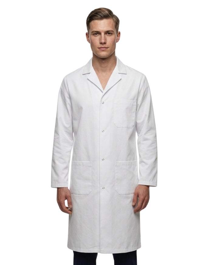 Labcoat HQ Men's Gripper-Front Lab Coat