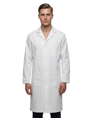 Labcoat HQ Men's Gripper-Front Lab Coat