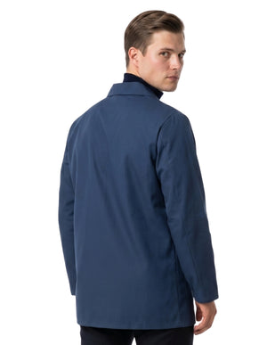 Labcoat HQ Men's Navy Blue Lapel Counter Coat