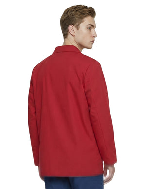 Labcoat HQ Men's Red Lapel Counter Coat