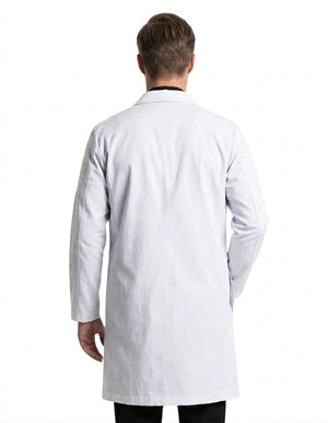 Labcoat HQ Men's Grey Lab Coat with Exterior Pocket