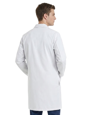 Labcoat HQ Men's White Lab Coat with Exterior Pocket