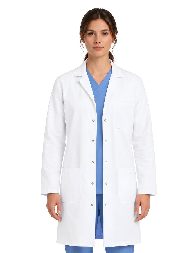 Labcoat HQ Women's Gripper-Front Lab Coat
