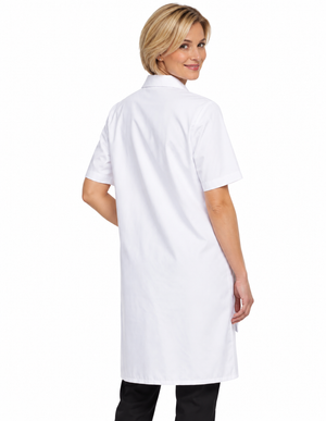 Labcoat HQ Unisex Short Sleeve Lab Coat with Interior Pocket