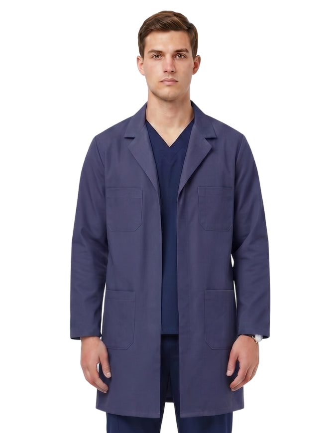 Labcoat HQ Unisex Navy Blue Shop Coat