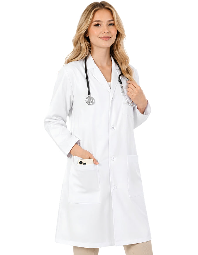Labcoat HQ Unisex Cotton Premium White Lab Coat