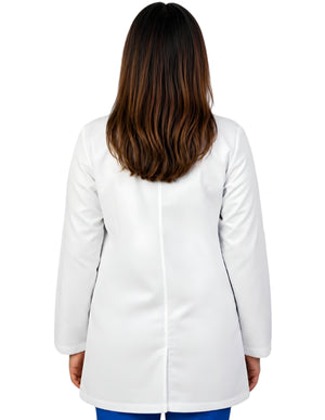 Labcoat HQ Unisex Three Pockets Cotton White Lab Coat