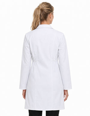 Labcoat HQ 34 Inch Women's Three Pocket Missy Fit Medical Lab Coat