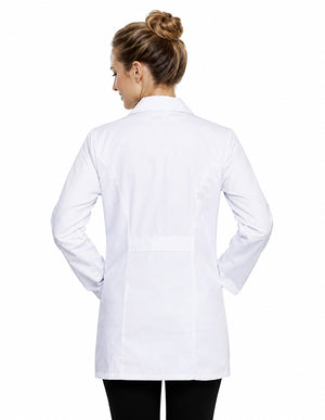Labcoat HQ Women's 29 Inch Notched Collar Lab Coat