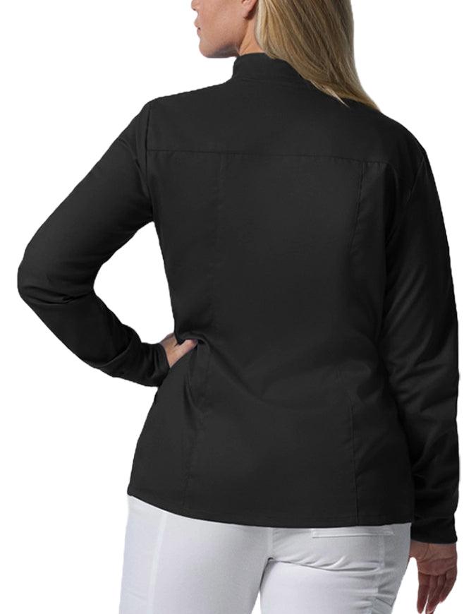 Shop Landau ProFlex LJ701 Women's Zip Front Mock Neck Scrub Jacket
