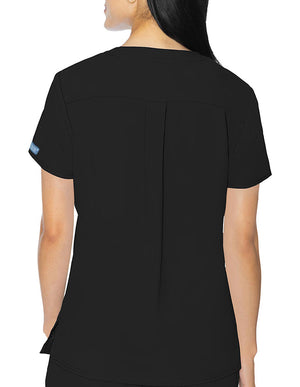 Med Couture Insight Women's 3-Pocket V-Neck Scrub Top