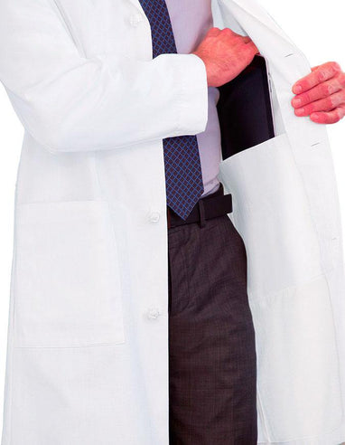 Shop Meta 762 Mens Knot Button iPad 40 Inches 100% Cotton Labcoat