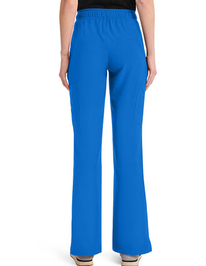 Med Couture Insight Women's 4-Pocket Flare Leg Cargo Scrub Pant