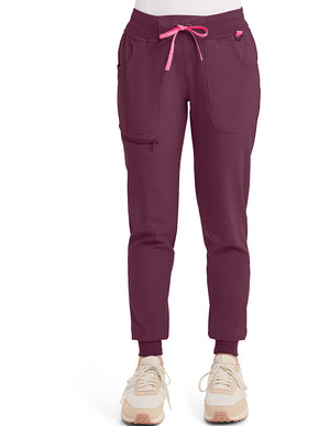 Med Couture Amp Women's 6-Pocket Jogger Scrub Pant