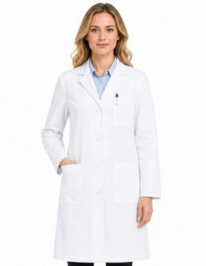 Panda Uniform Unisex 38 Inch White Lab Coat