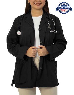 Panda Uniform Women's 32 Inch Colored Lab Coat - Made In USA
