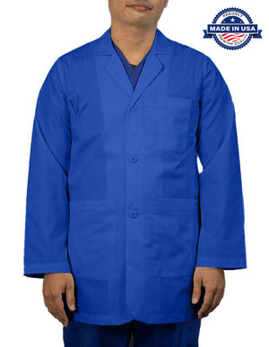 Panda Uniform Men's 32 Inch Consultation Lab Coat - Made In USA