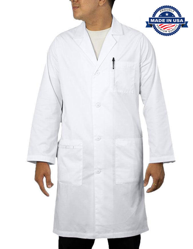 Panda Uniform Unisex 40 Inch Colored Lab Coat - Made In USA