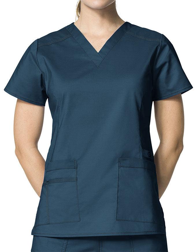 Shop WonderWink 27.25 Inch Women's V-Neck Nursing Scrub Top