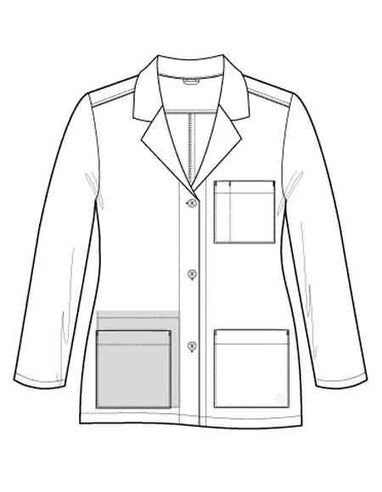 WonderWink Women's Wonderlab Consultation Coat - Professional Medical Lab Coat