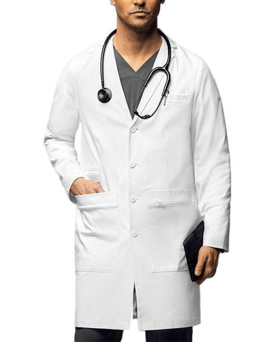 Shop WonderWink Slate 38 Inch Men's Welt Pocket Lab Coat