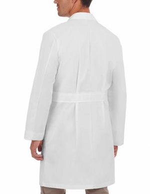 Free Embroidery Meta 38 Inch Men's Five Pockets Lab Coat