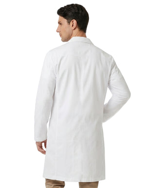 Free Embroidery Labcoat HQ Men's 38" Cotton Lab Coat