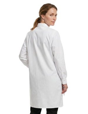 Free Embroidery Labcoat HQ Unisex Specialized Cuffed Lab Coat with Interior Pocket