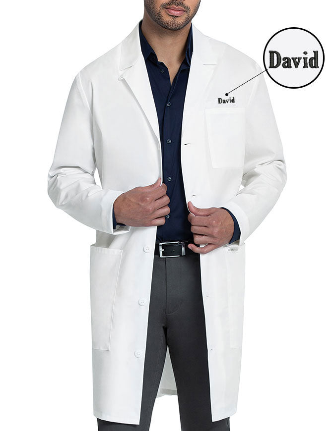 Shop Meta 1963 Men's 38 Inch Five Pockets Lab Coat