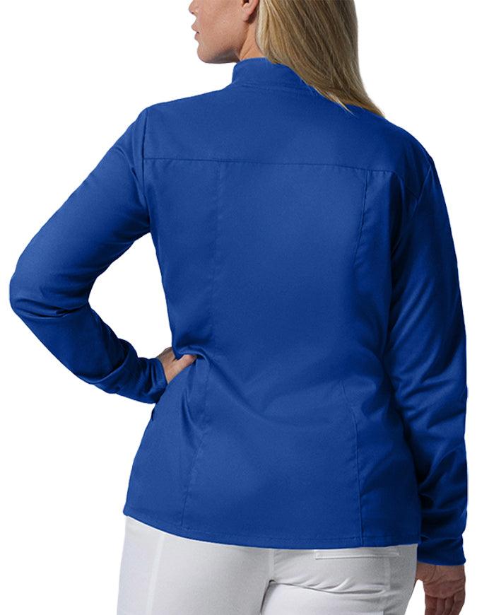 Shop Landau ProFlex LJ701 Women's Zip Front Mock Neck Scrub Jacket