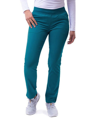 Adar PRO Women's Skinny Leg Yoga Tall Scrub Pant